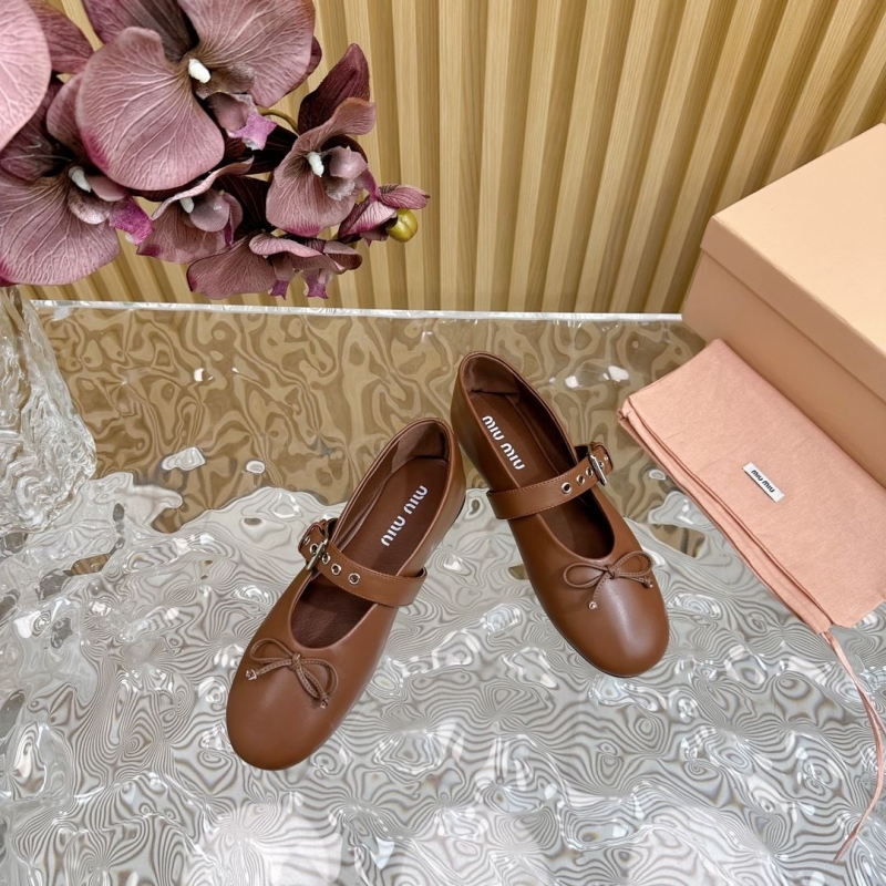 Miu Miu flat shoes